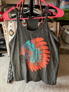 Headdress Tank Top